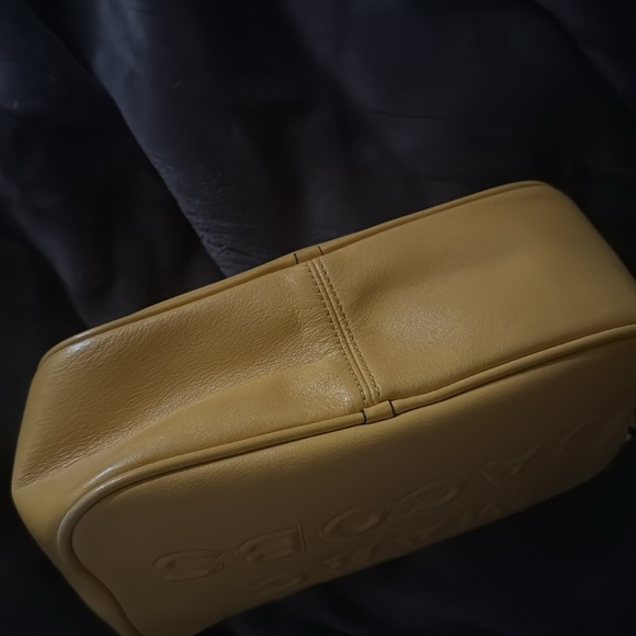 MARC JACOBS Soft Leather Cross Body Bag. Mustard Yellow in Color. Never Used. - Picture 3 of 4